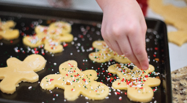 fêtes Noël cuisine appartement hiver Kangalou étudiants