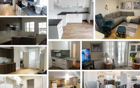 A selection of apartments for rent that are not in town!