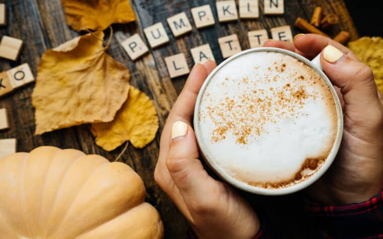 Chaï latte à la citrouille