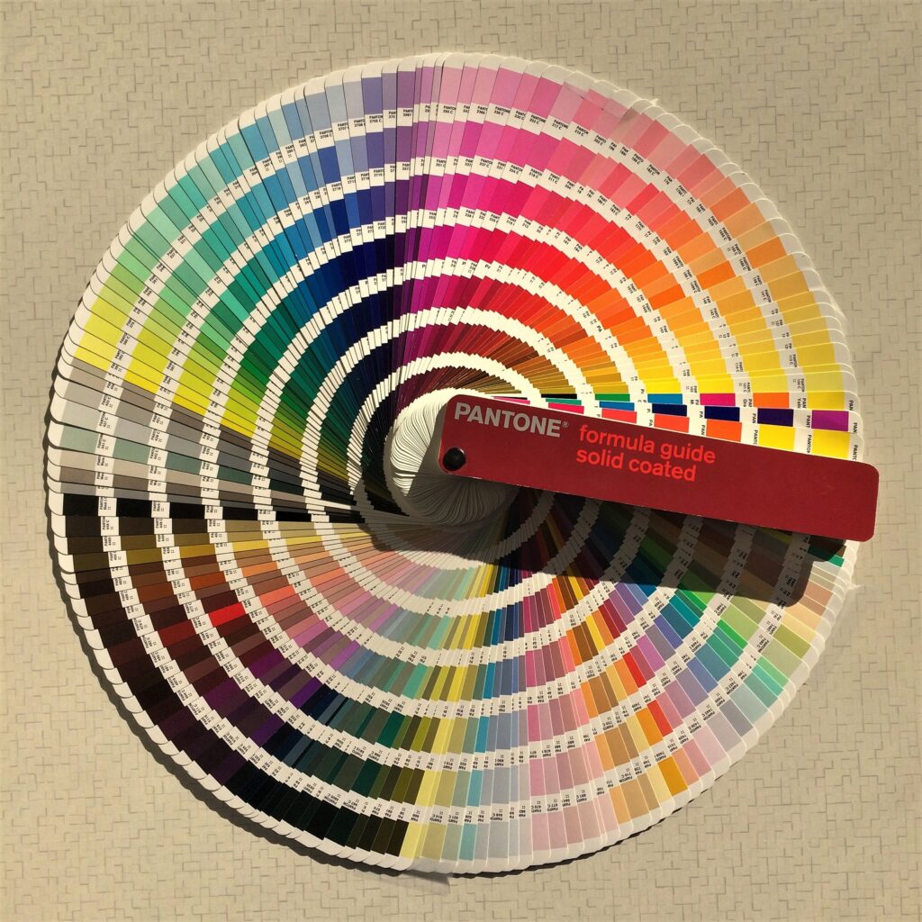 Guide de couleurs pantone