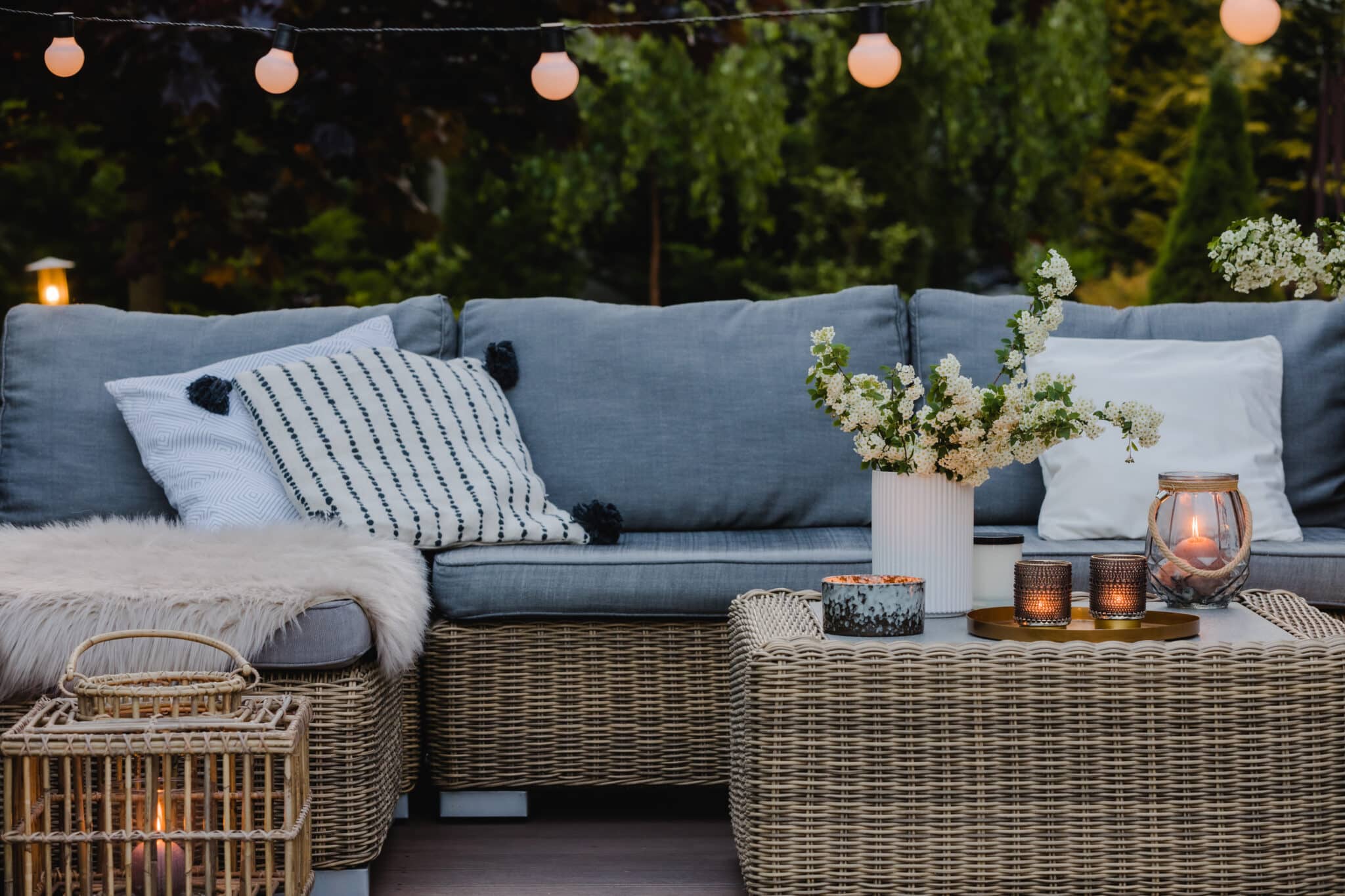 Préparez votre terrasse avec coussins d'extérieur