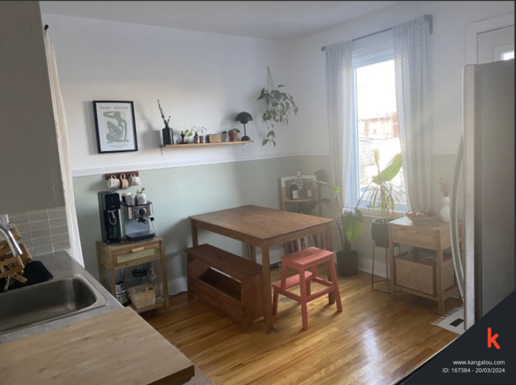 Appartement à louer à Montréal à moins de 1100$
