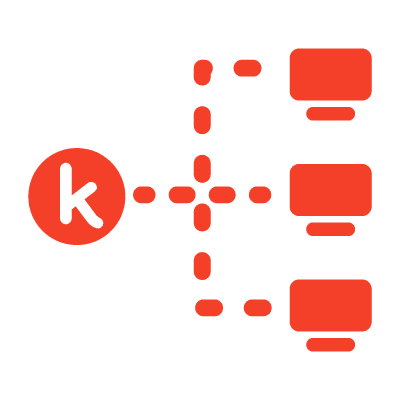 Icône de multidiffusion